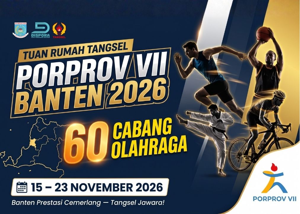 Songsong PORPROV VII Banten 2026: Tangsel Siap Jadi Tuan Rumah, Gelorakan Semangat Prestasi dan Kebanggaan Daerah