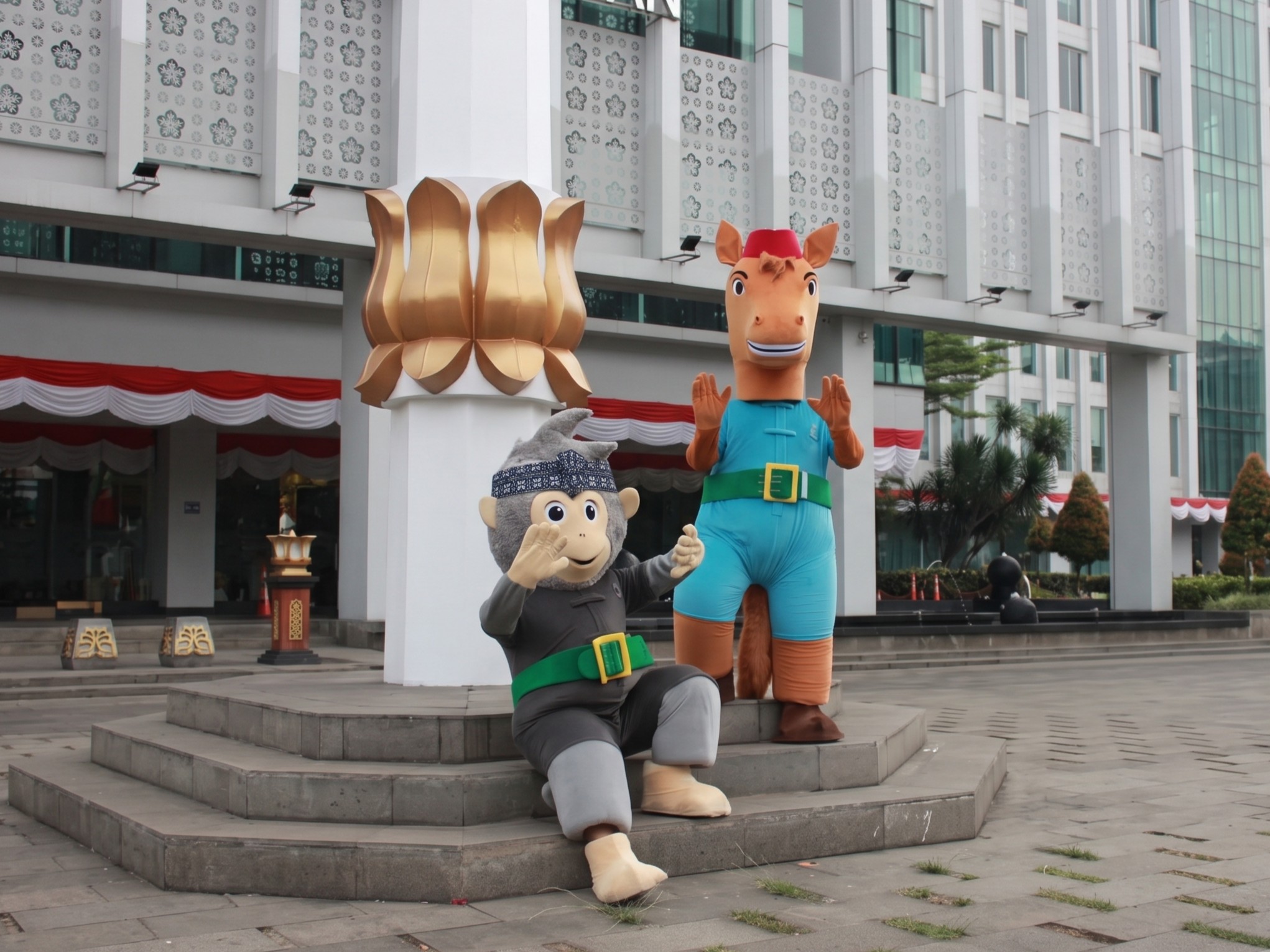 Resmi Diperkenalkan, Maskot ‘Pa’Mung’ dan ‘Si’Tu’ Siap Kobarkan Semangat Porprov VII Banten 2026 di Tangerang Selatan